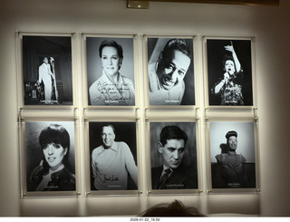 New York City - Manhattan - Carnegie Hall - Weill Cafe dinner photos on the wall