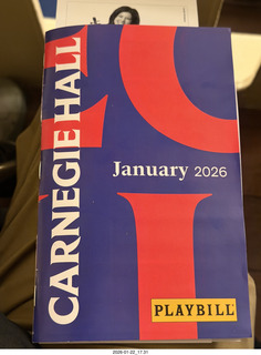 73 a2r. New York City - Manhattan - Carnegie Hall - Rachell Ellen Wong and David Belkovski program