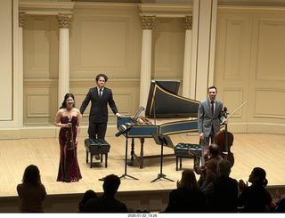 New York City - Manhattan - Carnegie Hall - Rachell Ellen Wong and David Belkovski
