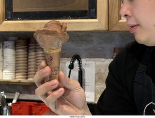 New York City - Manhattan - rose-petal ice-cream cone