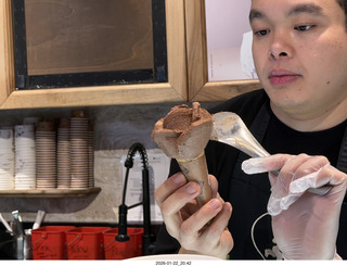 New York City - Manhattan - eyehole on building  of dandilions