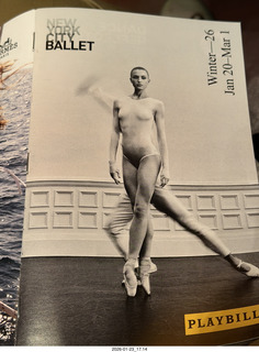 78 a2r. New York City - Manhattan - New York Ballet program