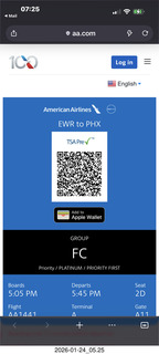 48 a2r. my flight back from Newark Liberty Airport  to Phoenix Sky Harbor