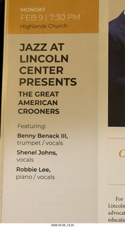 Arizona Musicfest - The Great American Crooners - program