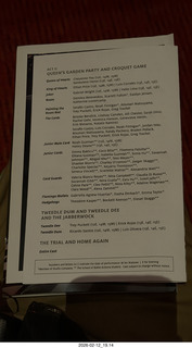 9 a2s. Ballet Arizona - Alice in Wonderland program