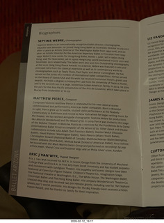 14 a2s. Ballet Arizona - Alice in Wonderland program