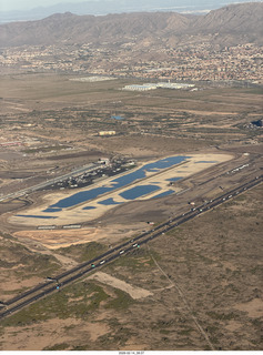 4 a2s. aerial - Firebird Lake with a lot of water missing