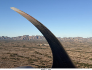 12 a2s. aerial -  Motown airstrip (5AZ6) landing