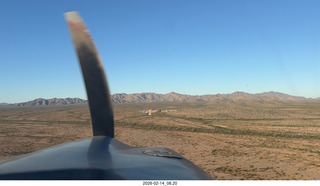 17 a2s. aerial -  Motown airstrip (5AZ6) landing