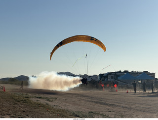 30 a2s. Motown airstrip (5AZ6) - Arizona Flying Circus - powered paragliders (PPGs)