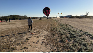 35 a2s. Motown airstrip (5AZ6) - Arizona Flying Circus - powered paragliders (PPGs) + balloon