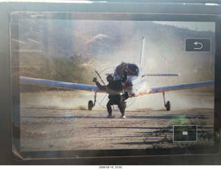 54 a2s. Arizona Flying Circus - photo of my scary landing
