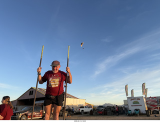 Arizona Flying Circus - Adam on standing rocker