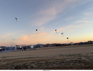 202 a2s. Arizona Flying Circus - PPGs - sunset
