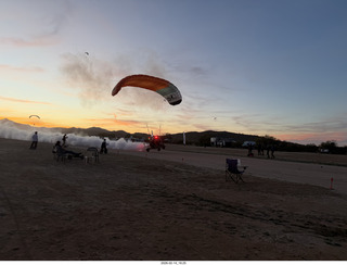 220 a2s. Arizona Flying Circus - PPG - sunset