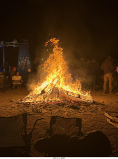 249 a2s. Arizona Flying Circus - night - fire
