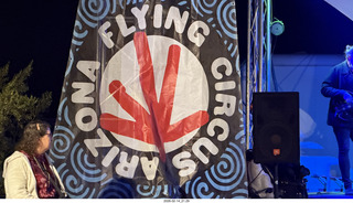 264 a2s. Arizona Flying Circus - night - AFC sign