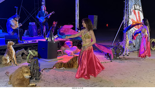 270 a2s. Arizona Flying Circus - night - dancing girls