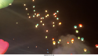 284 a2s. Arizona Flying Circus - floating fire lights