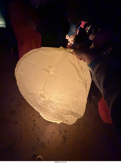 286 a2s. Arizona Flying Circus - floating fire lights