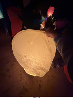287 a2s. Arizona Flying Circus - floating fire lights