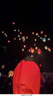 288 a2s. Arizona Flying Circus - floating fire lights