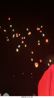290 a2s. Arizona Flying Circus - floating fire lights
