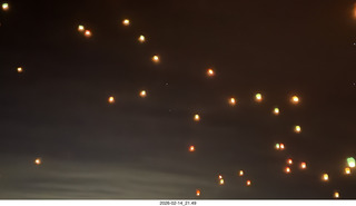 296 a2s. Arizona Flying Circus - floating fire lights