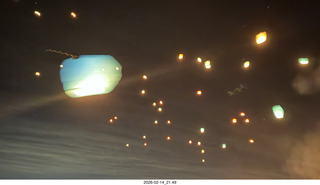 297 a2s. Arizona Flying Circus - floating fire lights