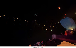300 a2s. Arizona Flying Circus - floating fire lights