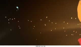 302 a2s. Arizona Flying Circus - floating fire lights
