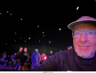 Arizona Flying Circus - night - Adam - floating fire lights