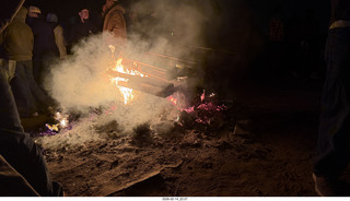 309 a2s. Arizona Flying Circus - night - fire