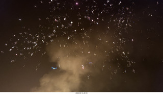 311 a2s. Arizona Flying Circus - night - fireworks