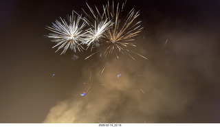 312 a2s. Arizona Flying Circus - night - fireworks