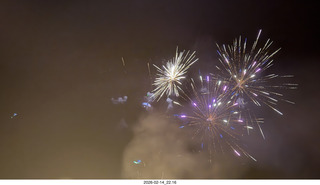 313 a2s. Arizona Flying Circus - night - fireworks