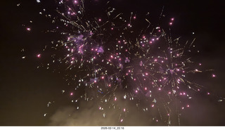 315 a2s. Arizona Flying Circus - night - fireworks