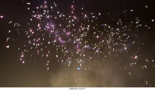 316 a2s. Arizona Flying Circus - night - fireworks