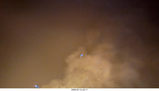 321 a2s. Arizona Flying Circus - night - fireworks smoke