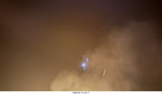 322 a2s. Arizona Flying Circus - night - fireworks smoke