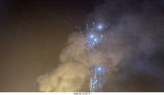 324 a2s. Arizona Flying Circus - night - fireworks smoke