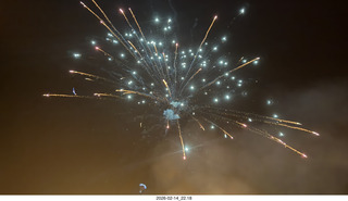 325 a2s. Arizona Flying Circus - night - fireworks