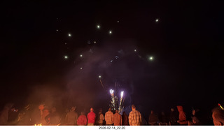 328 a2s. Arizona Flying Circus - night - fireworks