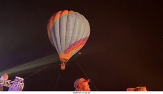 329 a2s. Arizona Flying Circus - night - balloon