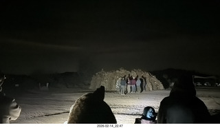 340 a2s. Arizona Flying Circus - night - Christmas trees