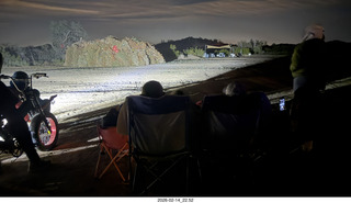 344 a2s. Arizona Flying Circus - night - Christmas trees under attack