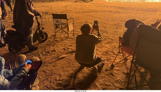 371 a2s. Arizona Flying Circus - night - Tyler taking a picture