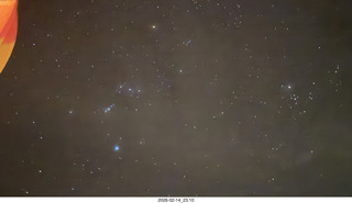 408 a2s. Arizona Flying Circus - night - constellation Orion