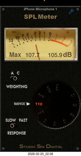 Celebrity Theaters - 108 dB SPL