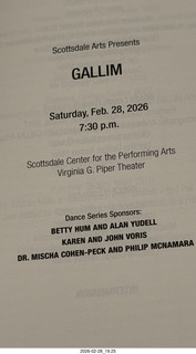 Scottsdale Arts - Gallim Dance program